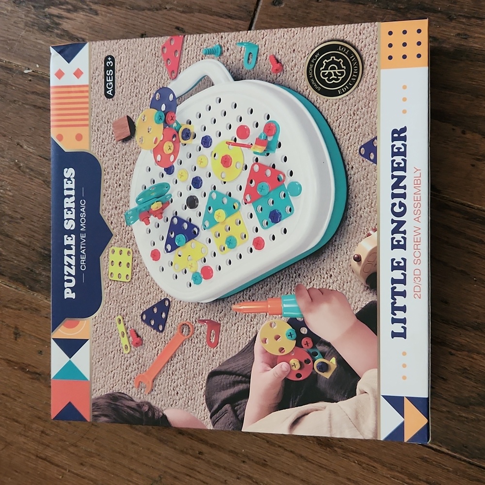 Little Engineer Puzzle Series creative mosaic